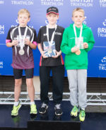 British U20 Tri festival T2 podium 2016